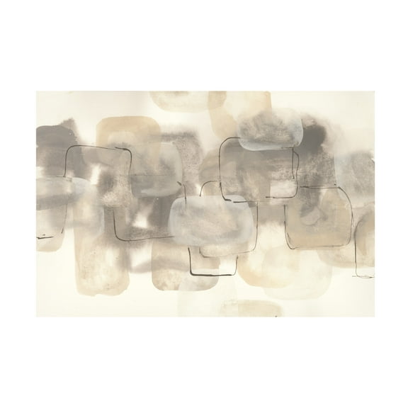 Trademark Fine Art 'Neutral Stacking III' Canvas Art by Chris Paschke