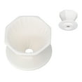 thumbnail image 4 of Pour Over Coffee Filter, Simple Reliable Exquisite Coffee Dripper  For Cafe For Home White,Black, 4 of 8