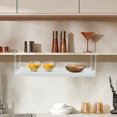 thumbnail image 3 of FUYGRCJ Adjustable Under Cabinet Shelf Extendable Under Shelf Storage Basket Steady Space Saving Laundry Room Shelf Storage Easy to Install Kitchen Shelf for Pantry Cabinet Laundry Room Shoe Shelf, 3 of 10