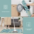 thumbnail image 6 of Blue Pioneer Flower Kitchen Rugs Sets Of 3,Kitchen Runner Rugs Non Skid Washable,Decorative Kitchen Floor Mats for Kitchen,Sink,Laundry,17"x30"+ 17"x47" + 17"x59", 6 of 6