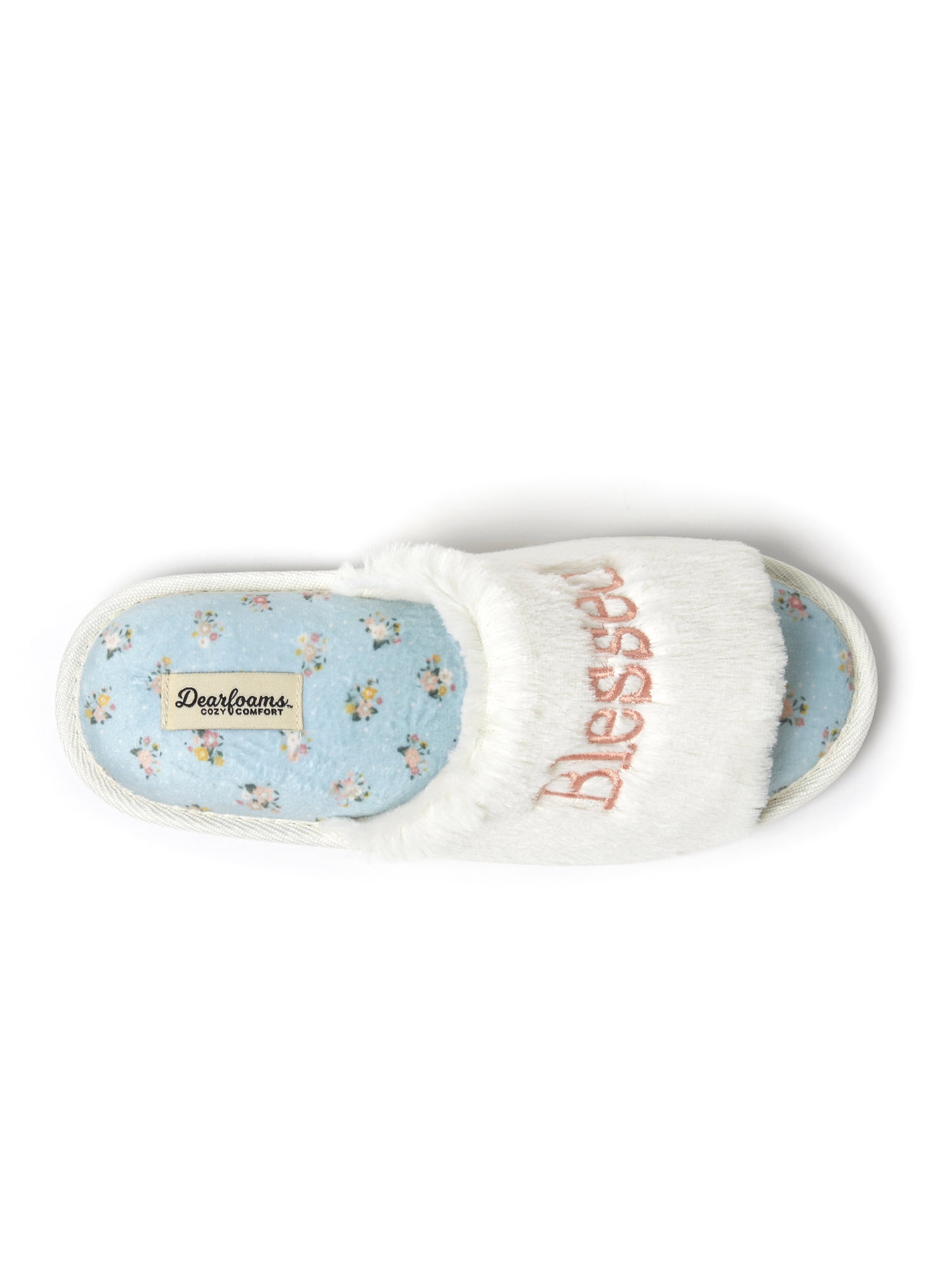 Dearfoams Cozy Comfort Women's Blessed Mom Slippers
