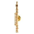 thumbnail image 1 of Broche Broche, Broche de Flûte Broche de Mode Instrument de Musique Broche Instrument de Musique en Forme de Broche Pin Finition de Luxe, 1 of 14