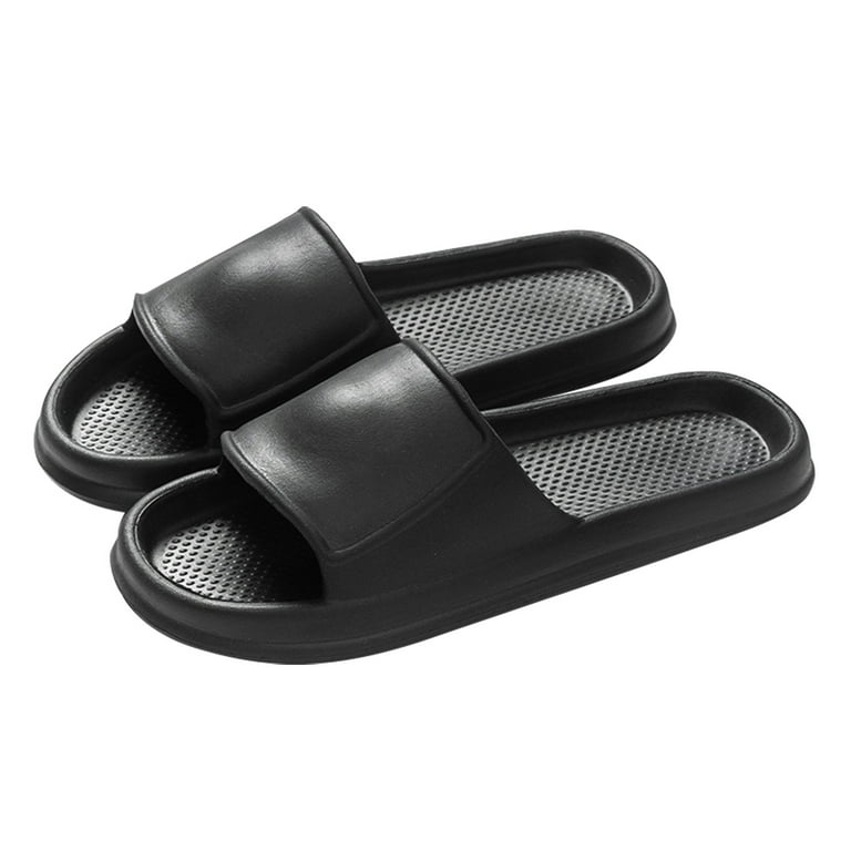 HSMQHJWE Men Shower Slippers Mens Character Slippers Size 14 Men