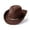 #01-Coffee, variant on Cowboy Hat for Women and Men Western Cowboy & Cowgirl Hat Pinch Front Wide Brim Style Men Fedora Hats