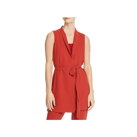 Eileen Fisher Silk Tunic - Eileen Fisher Womens Petites Silk Sleevless Wrap Top