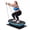 Space Gray, variant on MERACH 4D Vibration Plate Exercise Machine, 120 Speed Levels, 440W Motor, Full Body Vibration Platform with Bluetooth Speaker, LED Lights, Resistance Bands, 440 lb Capacity