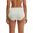thumbnail image 2 of Unique Bargains High Rise Full Coverage Soft Briefs S Light Green, 2 of 6