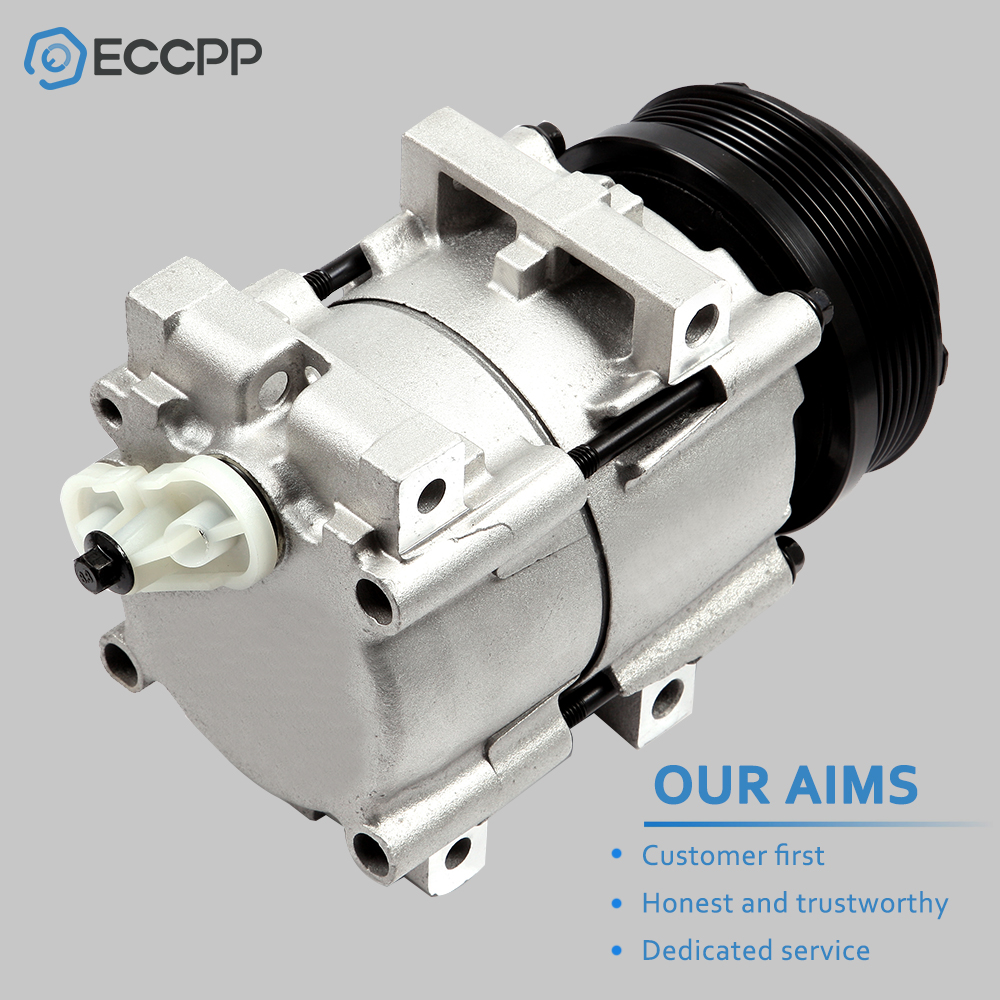 ECCPP AC Compressor fit for CO 103090C 2001-2007 Compatible for Ford Taurus 3.0L 2001-2005 for M-ercury Sable 3.0L