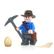 LEGO Jurassic World Dominion - Dr. Alan Grant Minifigure (with Pouch, Pickaxe, Dinosaur Egg and T-Rex Tooth) 76949
