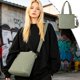 thumbnail image 2 of Lekihaqq Womens Nylon Tote Bag Casual Crossbody Shoulder Bag Lightweight Handbag For Work Travel Shopping Daily Use, 2 of 7