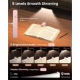 thumbnail image 3 of Luz para libros Glocusent de 26 LED recargable con clip, rosa, 3 of 8