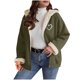 thumbnail image 2 of Ailaofu Women's Casual Zip Up Hoodie Sweatshirt Jacket Coat, 2 of 7