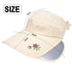 thumbnail image 2 of Sombrero de visera de ala ancha para mujer, sombrero de protección solar para playa, viajes, senderismo, jardinería, camping, 2 of 6