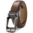 thumbnail image 1 of Click belt for men, 1 3/8" ratchet belt with sliding buckle, adjustable trim for a perfect fit., 1 of 5