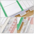 thumbnail image 2 of Shisuyan 280pcs Office Reading Strips Sticky Index Tabs Sticky Markers Portable Book Highlight Strips, 2 of 8