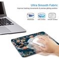 thumbnail image 6 of Vintage Floral Flower Pattern Mouse Pad, Floral Print Art Abstract Mouse Pad, Waterproof Mouse Pad Non-Slip Rubber Base MousePads for Office Laptop Computer, 6 of 6