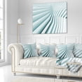 thumbnail image 3 of Designart Fractal Architecture 3D Waves - Contemporary Throw Pillow - 16x16, 3 of 5