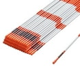 thumbnail image 7 of Pro-Grade 48" Fiberglass Driveway Markers Kit - 100 Orange Snow Stakes with Reflective Strips, 12" Steel Drill Bit & Work Gloves Included, 7 of 7