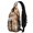 Basketball and Hoop Wooden Pattern, variant on Basketball and Hoop Wooden Pattern Sling Backpack, Travel Shoulder Pack with Earphone Port, Multi Pocket Design Gift Ideas for Holiday Birthday Gifts