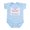 Sky Blue, variant on CafePress - My Mom Rocks! Infant Creeper - Baby Light Bodysuit, Size Newborn - 24 Months