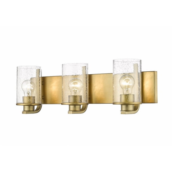 492-3V-OBR-Z-Lite-Beckett - 3 Light Bath Vanity In Transitional Style-7.25 Inches Tall and 23 Inches Wide