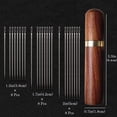 thumbnail image 2 of Hand Sewing Needles Self Threading - Self Threading Needle, 24 Pieces Easy Thread Sewing Needles with Wood Needle Case, Threaded Needle Holder, Embroidery Needle Storage, 2 of 4