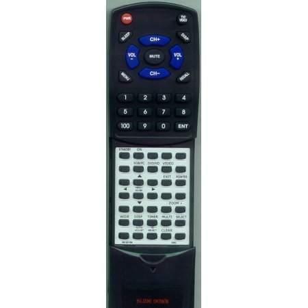 Replacement Remote for NEC 3S120162  RT3S120164  RP109  PX42XM2A  50MX3  PX61XM2A  61XM2AS  E 42VP4  E42VP4  PX42VP4DA  PX42VP4PA  50XM3  PX42VP4DPA
