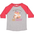 thumbnail image 3 of Inktastic I Am Going to Be a Big Sister - Floral Fox Girls Toddler T-Shirt, 3 of 5