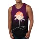 thumbnail image 1 of Camiseta sin mangas de cuello redondo para hombre, moda informal de verano, chaleco holgado, estampado deportivo, camiseta sin mangas de cuello redondo, blusa de poliéster para hombre, 1 of 3