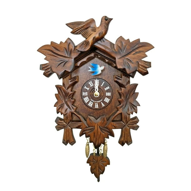7.5" Engstler BatteryOperated Mini Cuckoo Wall Clock with Music and