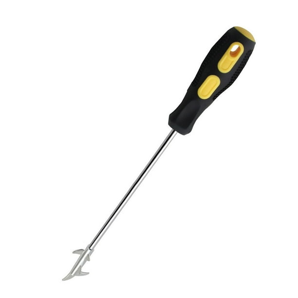 BRIGHTFUFU Destornillador de punta plana para neumáticos de coche, gancho para limpiar piedras, ranuras, removedor de piedras rotas, herramienta limpiadora de neumáticos R-0023