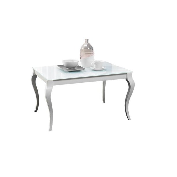 Vvr Homes Presso Glass Top Coffee Table Walmart Com Walmart Com