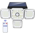 thumbnail image 2 of Solar Flood Light Motion Sensor 231 LED Outdoor Lights Remote Control Super Bright Waterproof Wide Angle Solar Powered 2400mAh Security Lights for Patio Garage Yard Pathway, 2 of 7