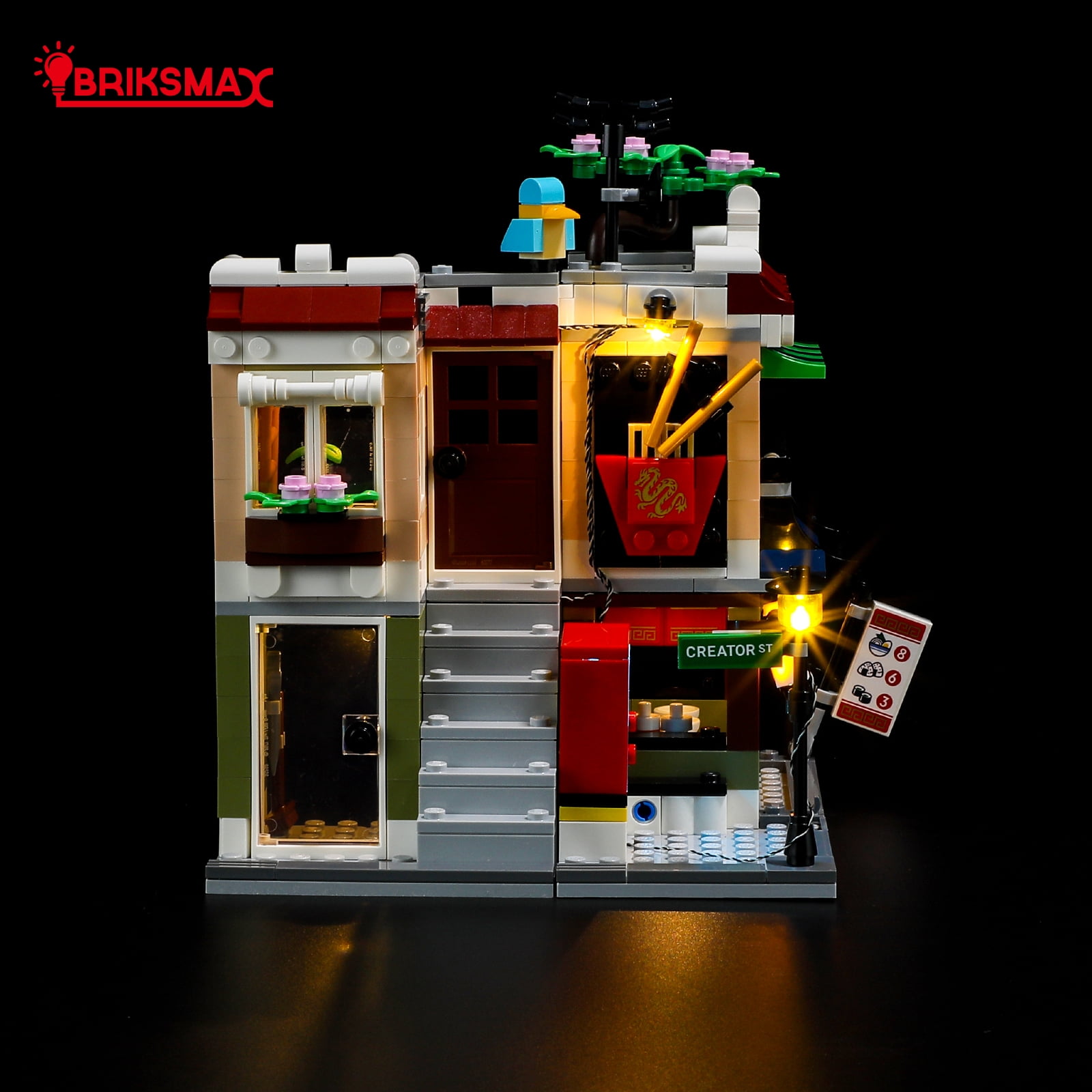 BRIKSMAX Kit d'éclairage à LED pour Lego Creator 911 - Compatible