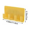 thumbnail image 2 of 6pcs Punch-Free Wall-Mounted Key Storage Self-Adhesive Organizer Hook Box Charging Stand Holder Remote Control Holder for Home Office, 2 of 5