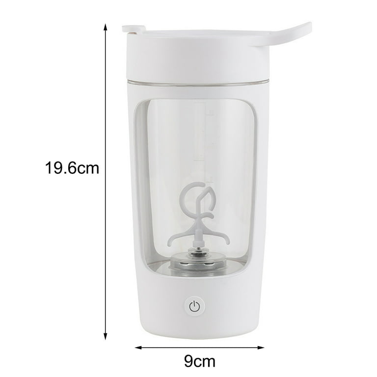 Travelwant 650ml Electric Protein Shaker Bottle, BPA-Free & Leak-Proof Mixer Bottles for Pre Workout, Portable Shaker Cups for Protein Powder, Whey
