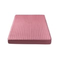 thumbnail image 1 of Inteprter Funda de sábana cómoda y estilo para una sensación y acogedora Variedad de colores Protector de colchón de poliéster Juegos de cama Rosa 90cmx200cm, 1 of 6