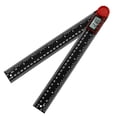 thumbnail image 1 of 2-in-1 Digital Angle Meter Inclinometer Digital Angle Ruler Electronic Goniometer Protractor Angle Finder Measuring Tool ,Long Lasting, 1 of 7