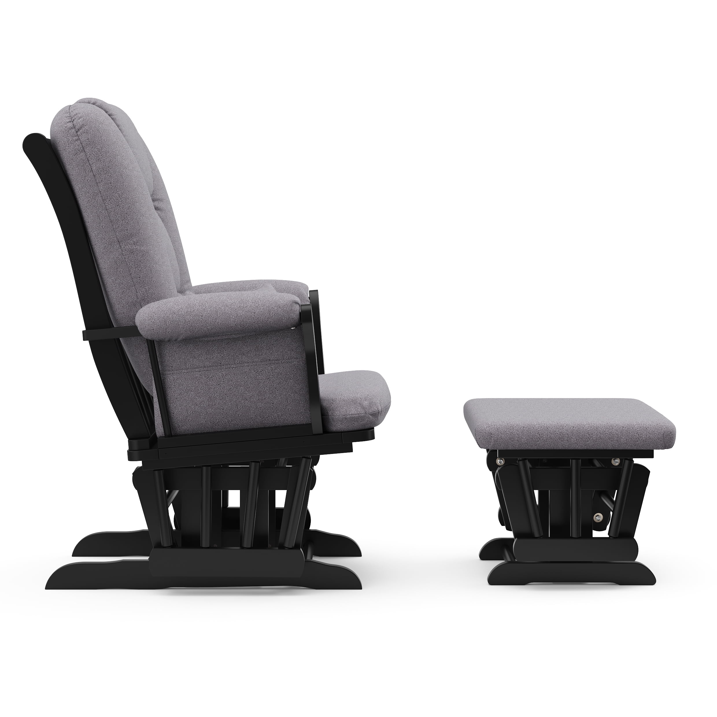 storkcraft tuscany custom glider and ottoman