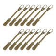 thumbnail image 2 of 12 Tiradores de cremallera, extensiones de cordón para cremalleras de ropa, mochilas y viajes Bronce, 2 of 9