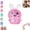 02### (Pink), variant on Squishy Easter Bunny Stress Balls,Easter Toys Stress Relief Balls,Glitter Rabbit Squishy Toys for Adults,Easter Basket Stuffers Gifts (Red)