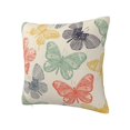 thumbnail image 2 of Wukai Butterfly Premium Polyester Fleece Pillow Covers with Hidden Zipper Closure,Luxuriously Soft and Durable-12"x12", 2 of 7