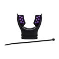 thumbnail image 4 of Scuba Diving Regulator Mouthpiece Moldable Comfortable Replacement Universal Snorkel Mouthpiece for Diving Dive Shops Scuba Unisex Accessory black and violet, 4 of 10