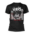 thumbnail image 1 of Virus - Camiseta Pray For War para Adultos Unisex (Negro), 1 of 3