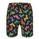 thumbnail image 3 of Balery Colorful Geometric Dog Traje de Baño Estilo Hawaiano para Hombre, Shorts de Secado Rápido con Bolsillos-Large, 3 of 6