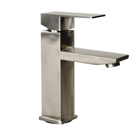 Lippert 2024025311 Flow Max Square Bathroom Faucet - Stainless Steel