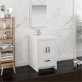thumbnail image 2 of Fresca Imperia 24" Glossy White Free Standing Modern Bathroom Vanity with Medicine Cabinet, 2 of 8