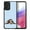 Basset Hound Dog Lying Down Looking Up, variant on WIRESTER Shockproof Soft Rubber Cover Case for Samsung Galaxy A53 5G 6.5" 2022, French Bulldog Butt Looking Back On Light Blue Background
