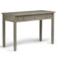 thumbnail image 1 of Pemberly Row Wood Transitional 48" Writing Office Desk in Gray, 1 of 7