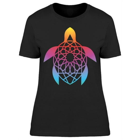 Turtle Shape T-Shirt Women -Image by Shutterstock, Female Medium